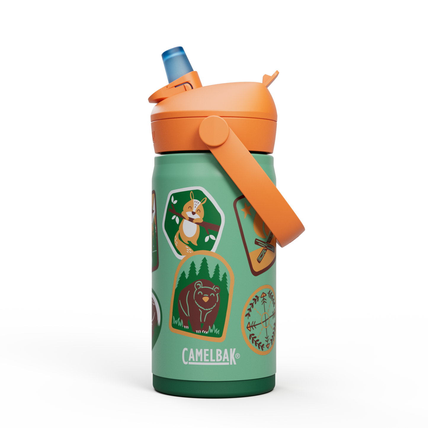 thrivetm-flip-straw-kids-12oz-bottle-insulated-stainless-steel-f6 nswfkxg1wq