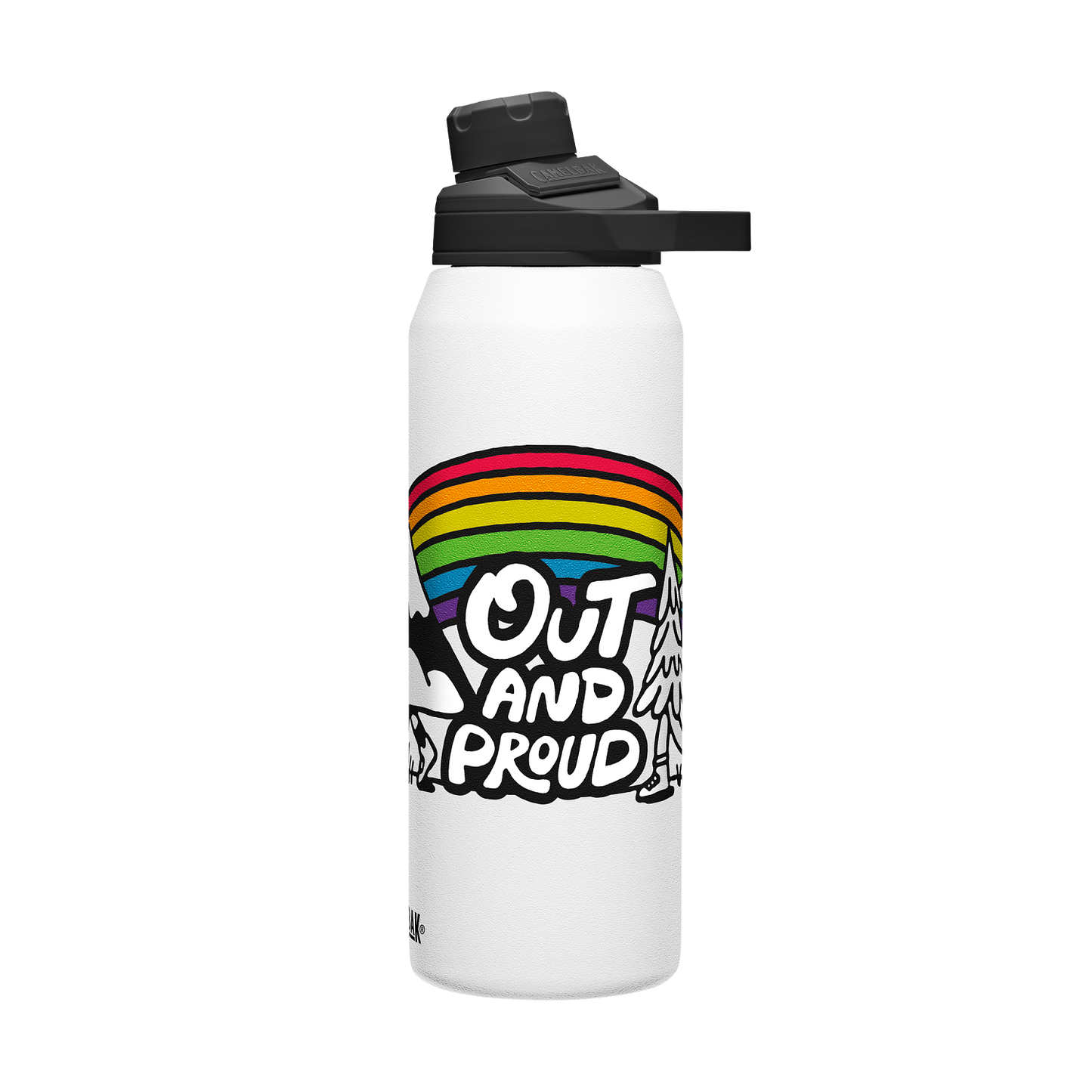 chute-mag-32-oz-water-bottle-insulated-stainless-steel-plus-cleanup-kit-pride-collection-limited-edition-k5 xhvxlhasbo