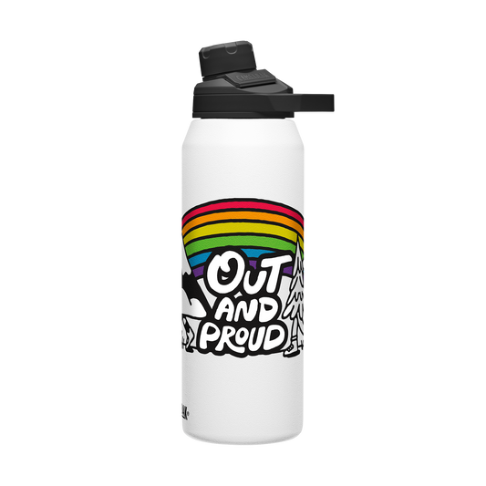 chute-mag-32-oz-water-bottle-insulated-stainless-steel-plus-cleanup-kit-pride-collection-limited-edition-k5 xhvxlhasbo